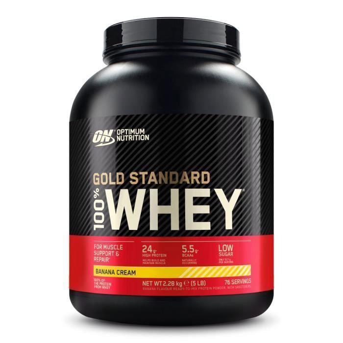 Gold Standard 100% Whey - Banana Cream 2270g