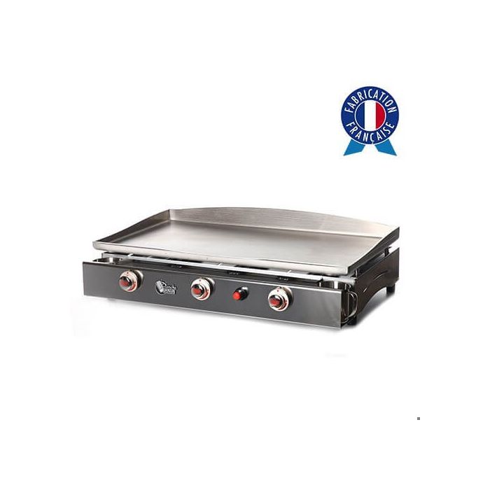 Plancha Tonio - Plancha Lagoa 15 à 30 personnes - Gaz butane propane - Plaque de cuisson