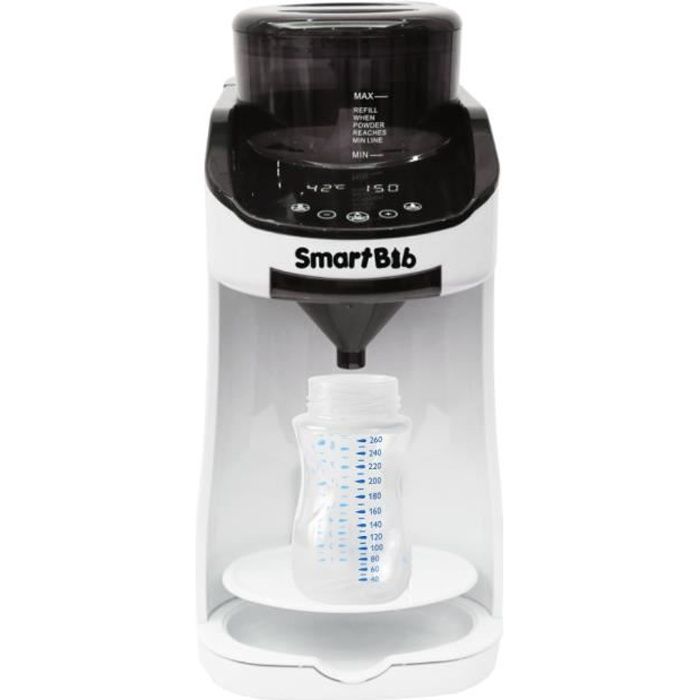 SMART BIB - Préparateur de biberons automatique - Préparateur 3en1 - Chauffe, dose, mélange, lavage automatique