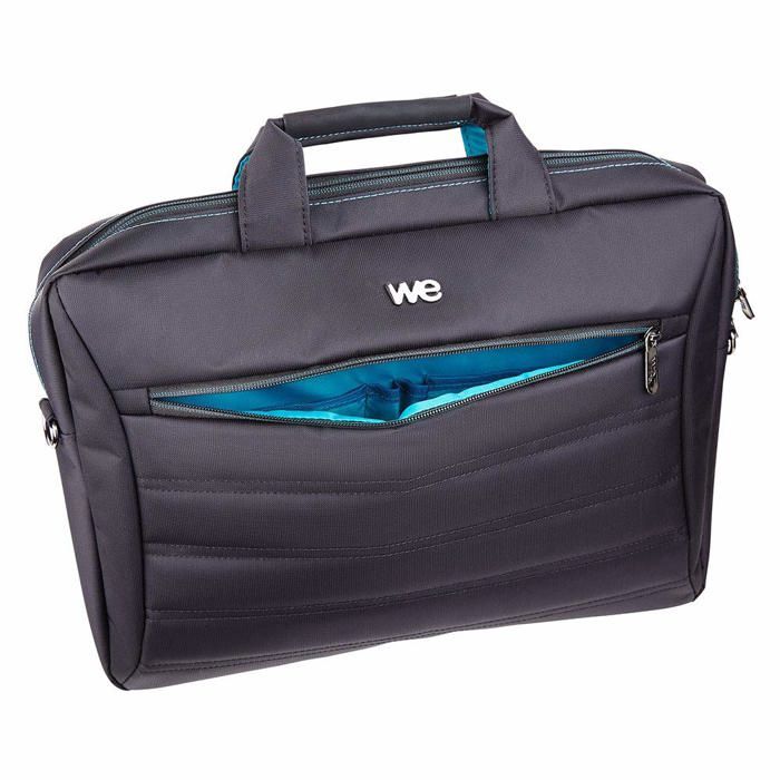 WE Sacoche Ordinateur - 17,3- - Nylon - Noir