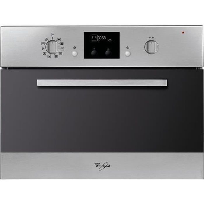 AMW799IX WHIRLPOOL Four à micro-ondes combi perfect chef 40 L 900W - Crisp - Gril - Air pulsé - inox