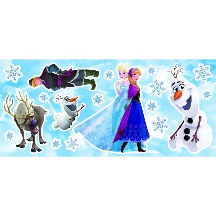 Stickers multi éléments La Reine des Neiges Disney Frozen