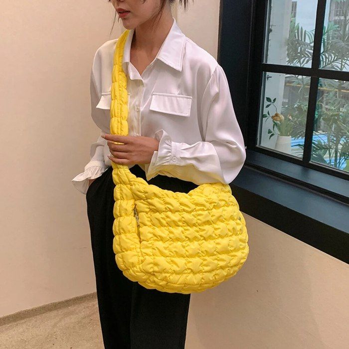 Sac à Main Raviolis Pliable – Grande Capacité, Tendance, Multifonction Pour Femme