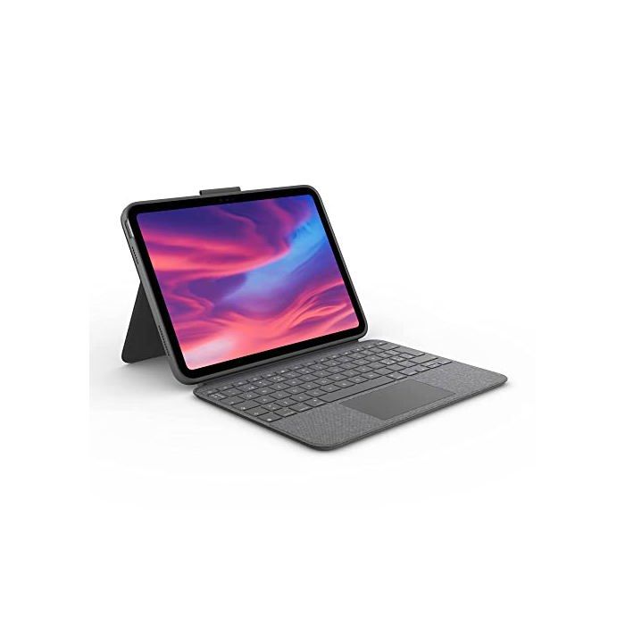 Clavier pour tablette - Logitech - Combo Touch - QWERTY - Rétroéclairé - Trackpad intégré