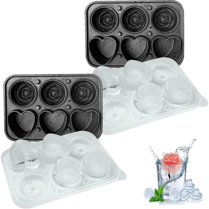 Moule Party Fun Moule Silicone Forme Drôle Rose - Pour Chocolat, Glaçons, Gâteaux - 18x14cm - Alimentaire Et Réutilisable Bac à Glaçons Décoratif