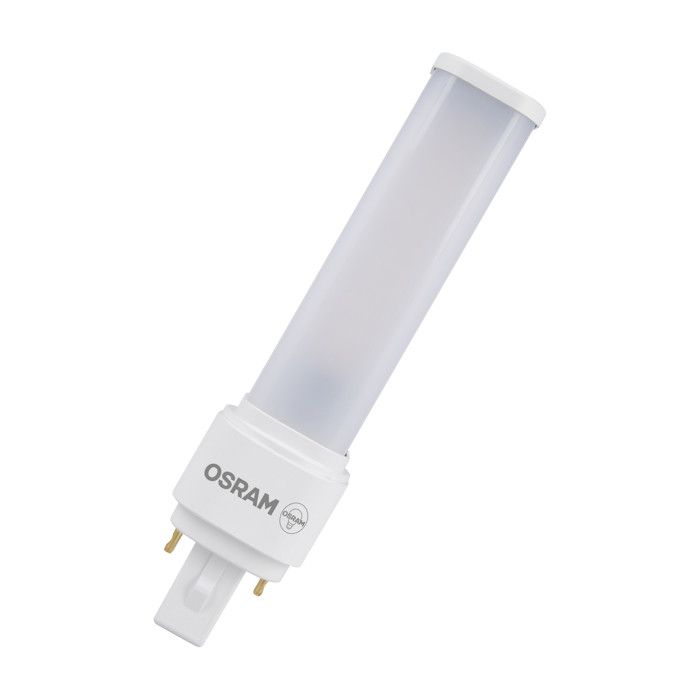 OSRAM Lampe LED DULUX à culot à broches G24d 6 W 660 lm 6 500 K de remplacement pour lampe fluorescente compacte KVG rotative