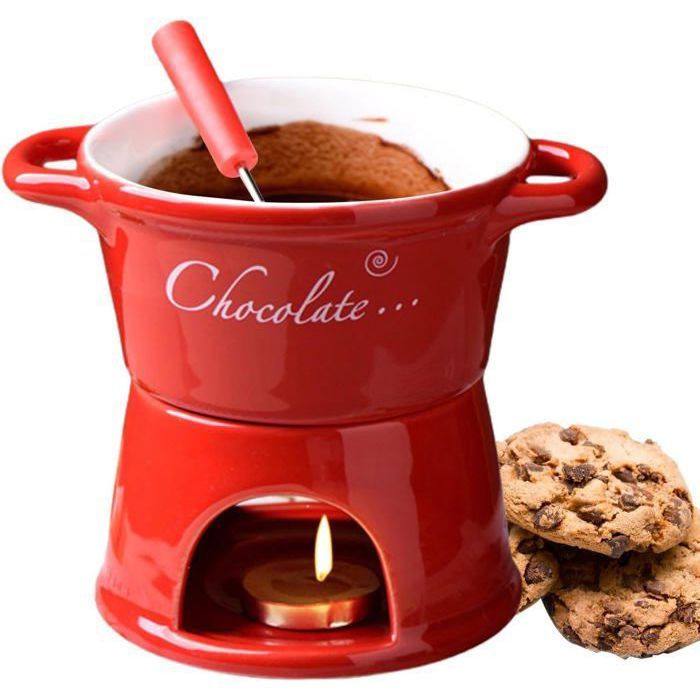 Fondue Chocolat Bougie, Tasses À Fondue Au Chocolat Céramique Tasse À
