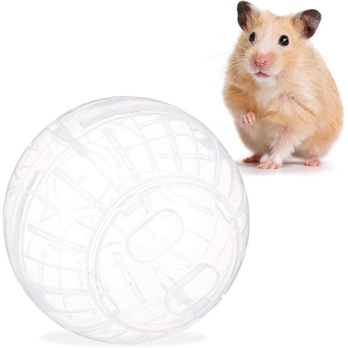 Meilleurs prix pour Balle de hamster balle de course pour hamsters et souris exercice jouet pour rongeurs pour courir plastique 15 cm transparent