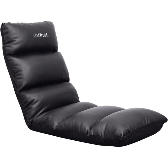Chaise gaming pliable - SUTEO - Gxt 718 Rayzee - Dossier réglable 90-180° - Appuie-tête réglable - Supporte 125 kg