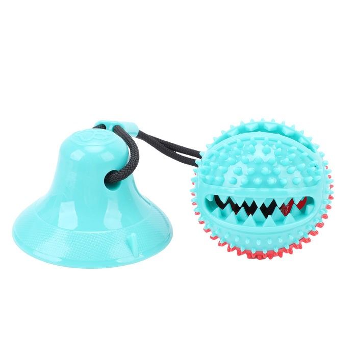Jouet doccupation pour chien - ULISEM - Ventouse - Distributeur de nourriture - Corde à nœuds