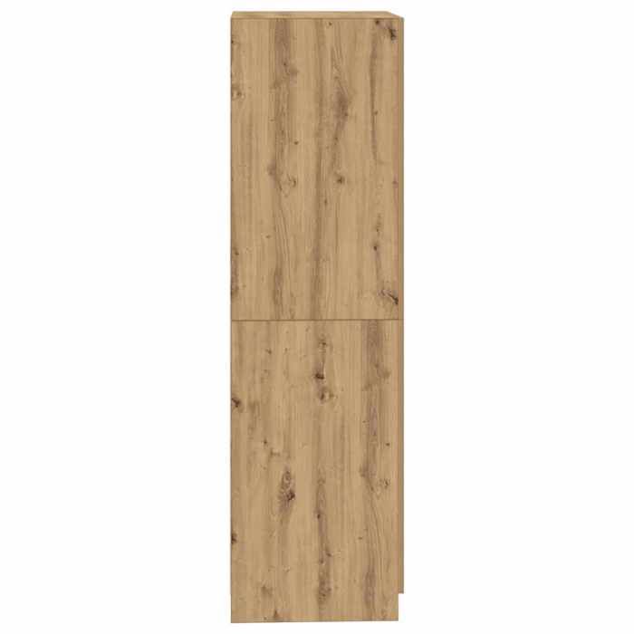 Remise 2026®Meuble vêtements Brun - Garde-robe - grand stockage - Armoire penderie - chêne artisanal - 80x52x180cm - Bois dingén