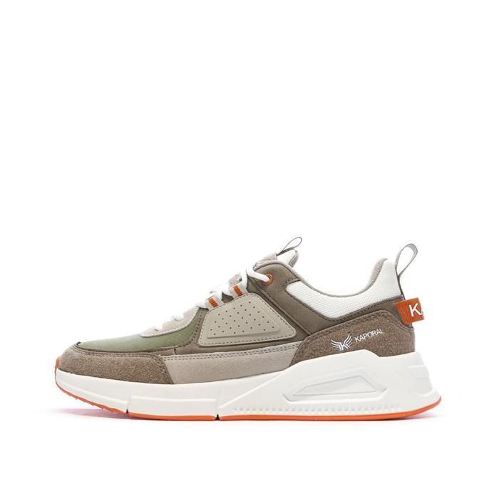 Baskets Beige/Kaki Homme Kaporal Dolpy