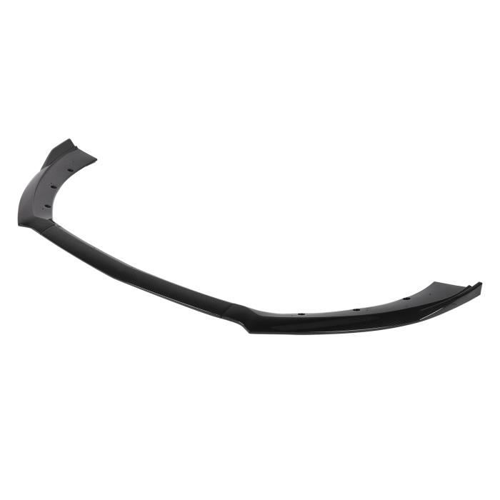 Becquet Avant Pour Tesla Model Y 2020-2024 - Noir Brillant ABS - Protection Pare-chocs