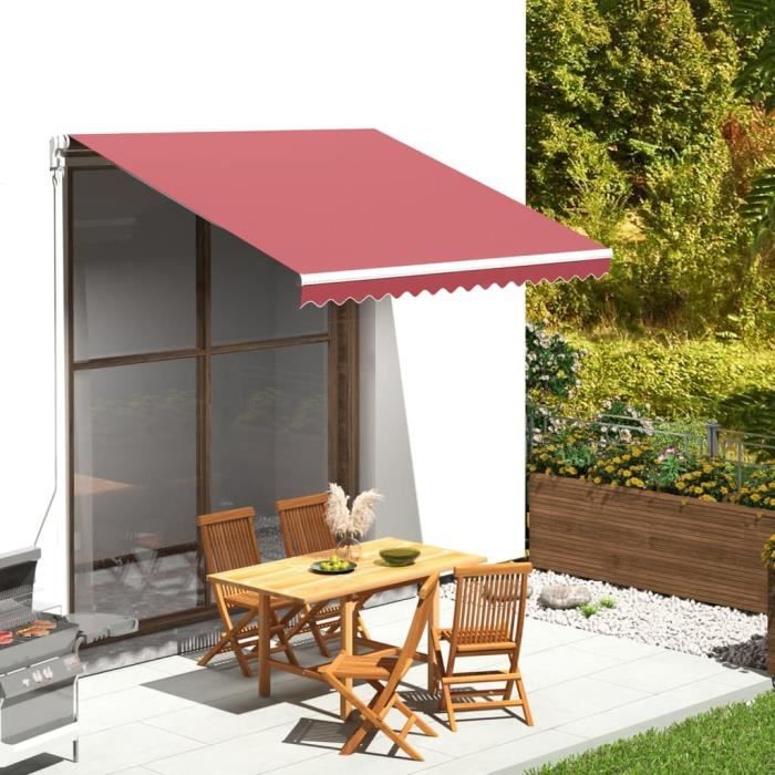 Tissu de remplacement pour toit d'auvent rétractable sans cadre, abri pare-soleil extérieur, housse d'amendements, polyester imperméable pour cour  15