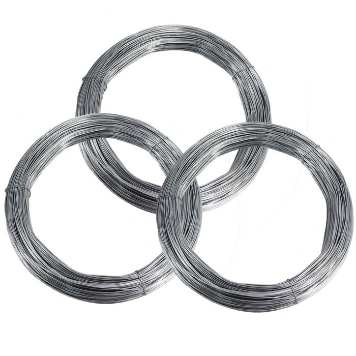 1 000 m de fil de tension de 2 5 mm pour clôture de protection 1 000 m de fil de tension de 2 5 mm pour clôture de protection