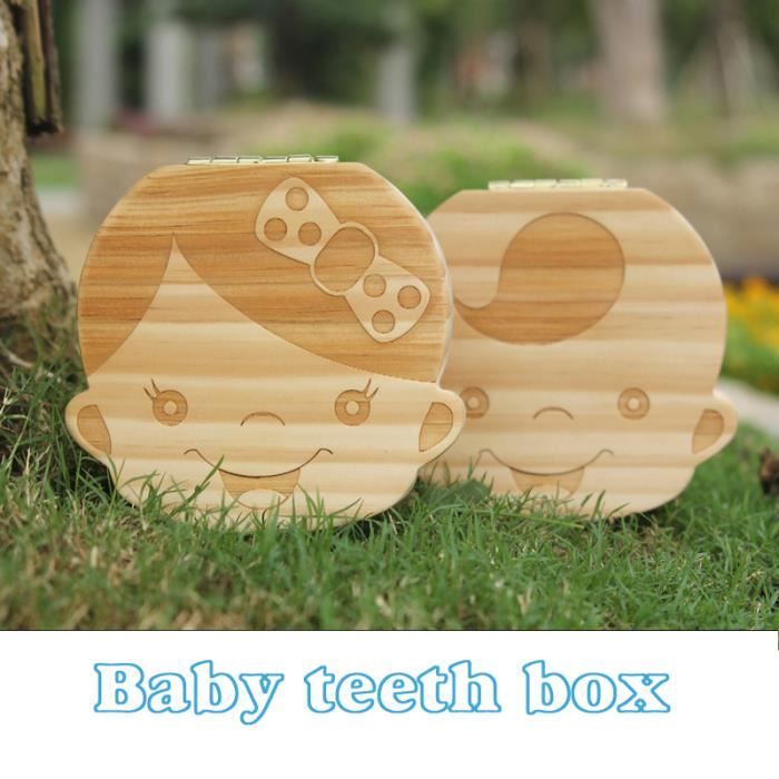 Coffret De Souvenir Boite Organisateur De Dent Dents Dessin Bebe Fille Cdiscount Puericulture Eveil Bebe