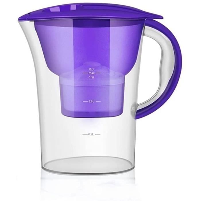 Distributeur de filtre à eau rechargeable Waterdrop, carafe d'eau de 200 gallons, système de comptoir instantané de 15 tasses, efficacité de filtration 10X, réduction de 98 % de chlore et de plus Distributeur de filtre à eau rechargeable Waterdrop, carafe d'eau de 200 gallons, système de comptoir instantané de 15 tasses, efficacité de filtration 10X, réduction de 98 % de chlore et de plus