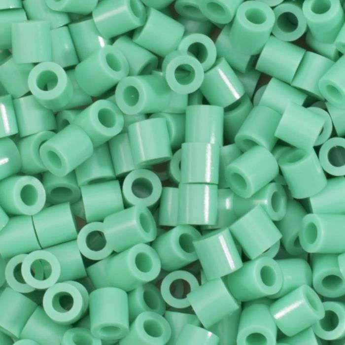 Vaessen Creative Perles à Repasser Glow-in-the-Dark - 1100 Perles Blanches 5 Mm - DIY Enfants - Bijoux Et Déco