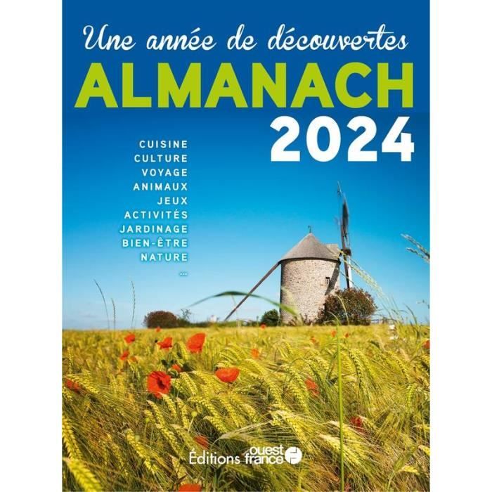 France Almanach 2024 Cdiscount