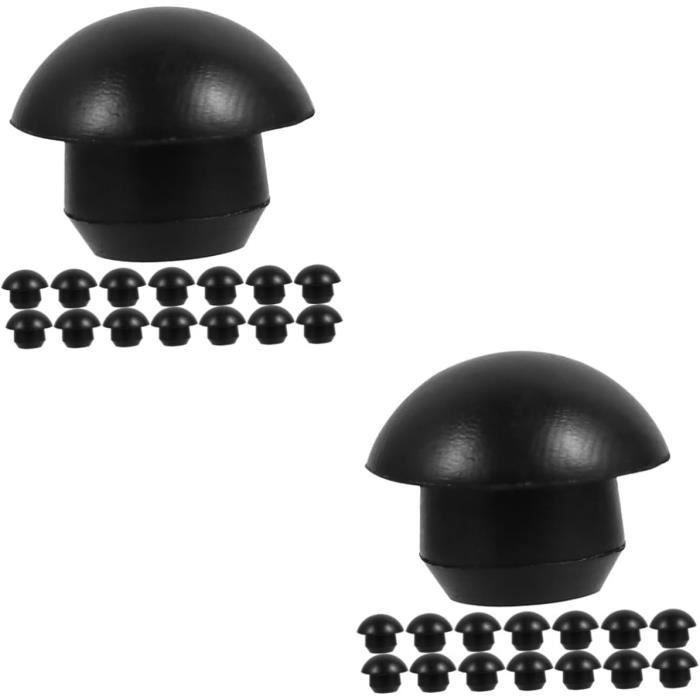 YOUNGSAY 4 Pièces Tampon Cric Hydraulique Antidérapant