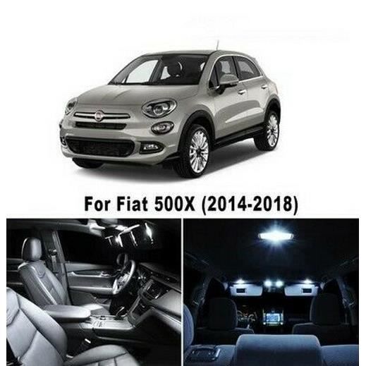 Fiat 500X Pack LED ampoules eclairage intérieur Blanc 6000K