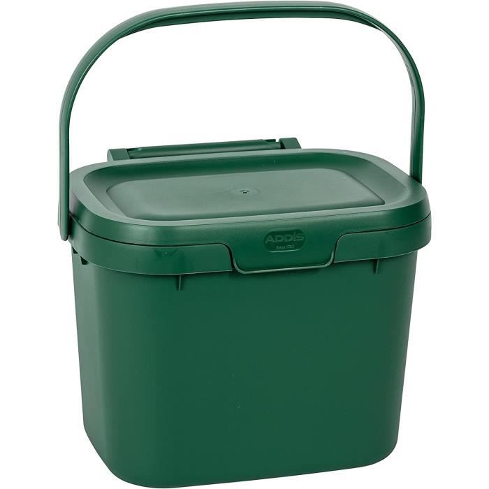 allBIO Lot de 150 Sacs poubelle 6 litres compostables pour déchets de  cuisine : : Epicerie