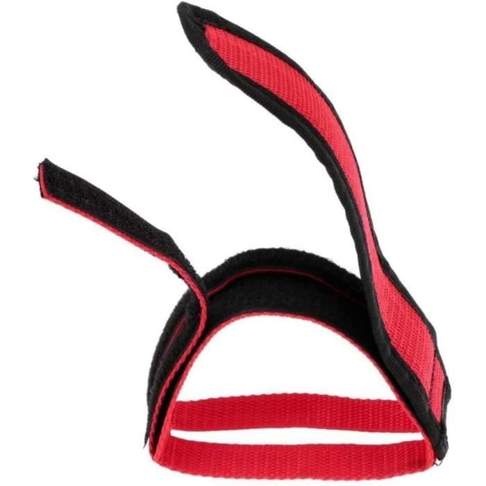 Paire De Sangles De Pédale Réglables + Clips - Pour Vélo Fixie Ou Route - Antidérapant