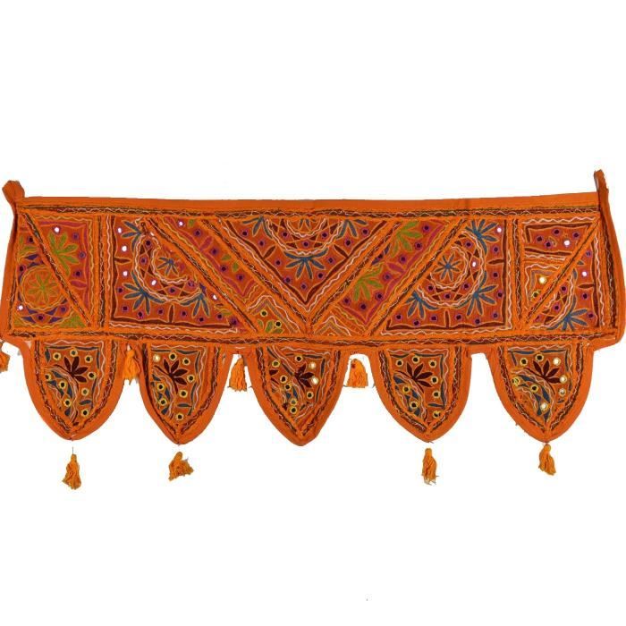 Handmade Ethnic Home Decor Toran tapisserie brodé guirlande Suspension Porte Inde 