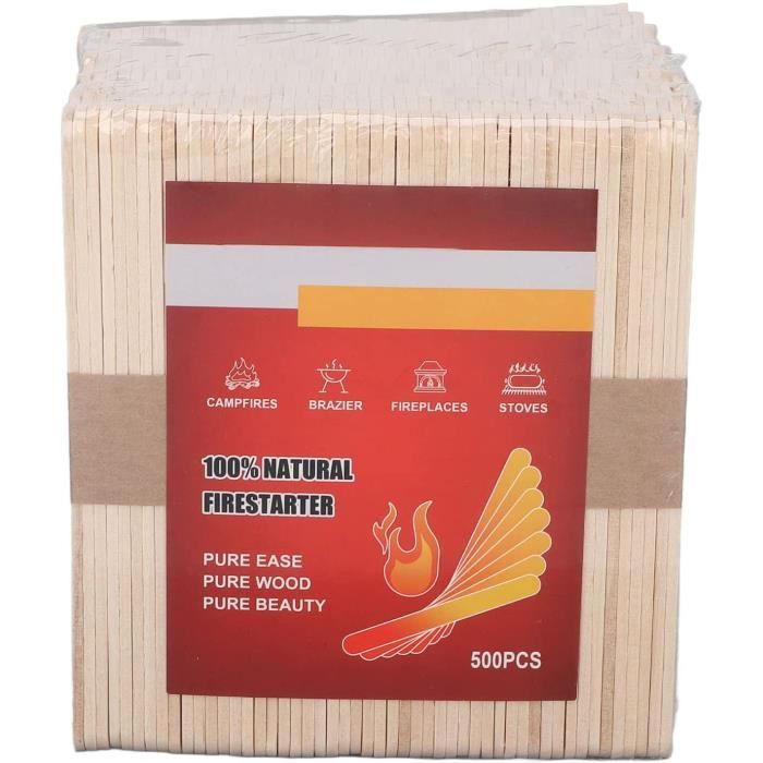 Lot X50 Sacs Allume-Feu Naturels Woodcycle - Allume-Feux Écologiques Pour Barbecue, Cheminée, Poêle