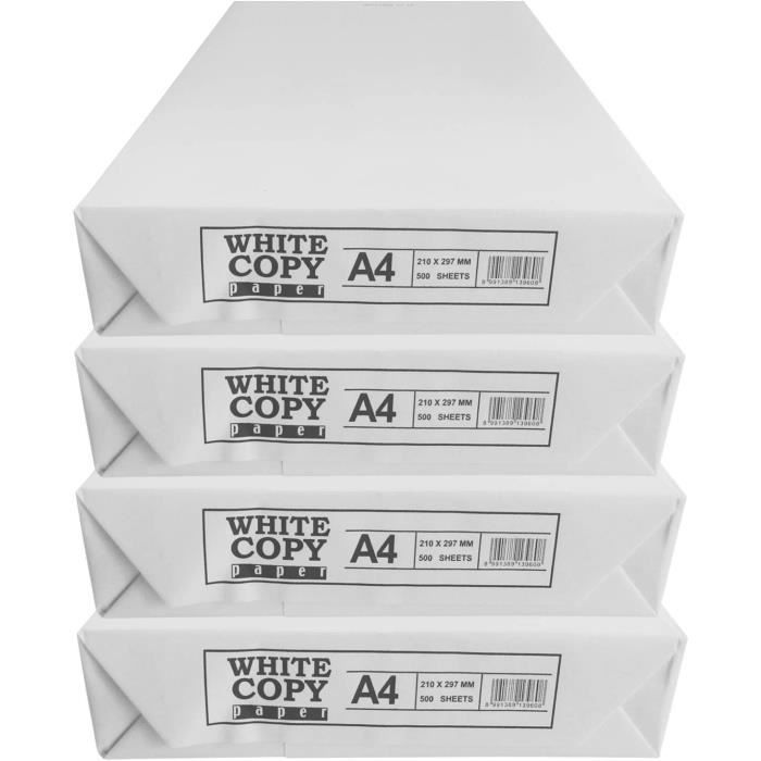 AJW-Office Partner Papier d'imprimante Format A4 80g-m² (01) Blanc