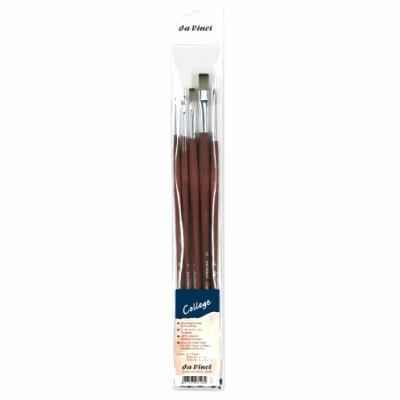 Lot Pinceaux Synthétiques Da Vinci College 8740 Et 8730 - Idéal Peinture Acrylique, Huile Et Gouache, Made In Germany