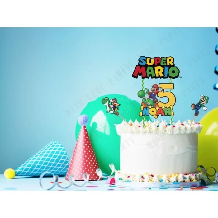 Decoration De Gateau Personnalisee Pour Enfants Topper De Gateau Super Mario Fluorescence Jaune Customized Name Fjfk003 Cdiscount Maison Decoration De Gateau Personnalisee Pour Enfants Topper De Gateau Super Mario Fluorescence Jaune Customized Name Fjfk003 Cdiscount Maison