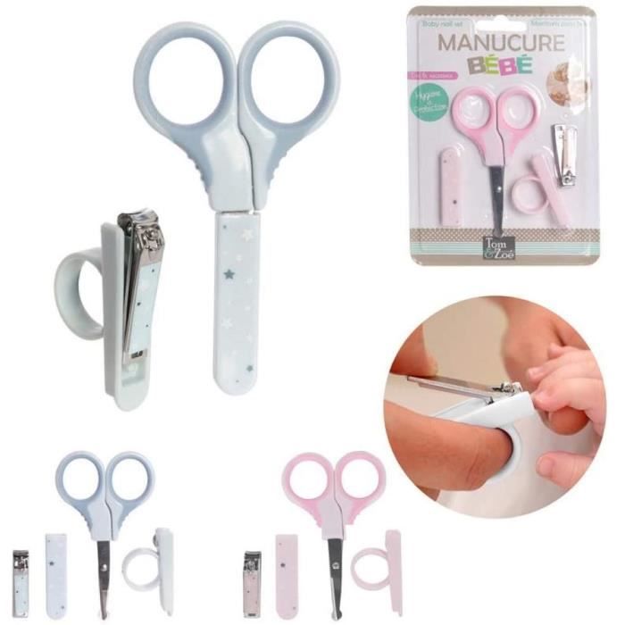 Soin Des Ongles Set Manicure Bebe Bleu Tom Zoe 4328 Cdiscount Electromenager