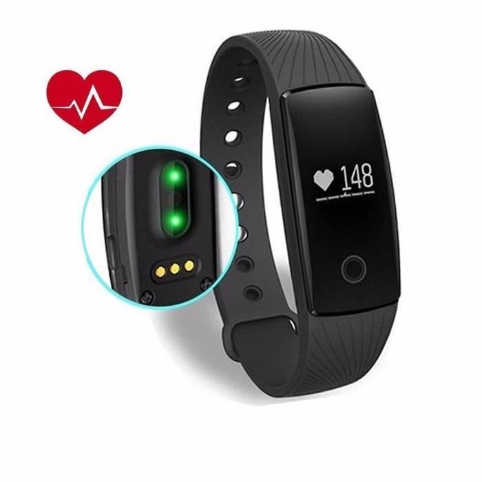 Bracelet connecté de Sport, moniteur de équence ... - Grandado