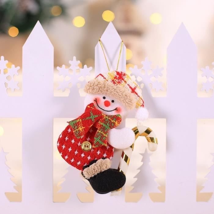 Coffret de décoration,Pendentif père noël bonhomme de neige,ornements d ...