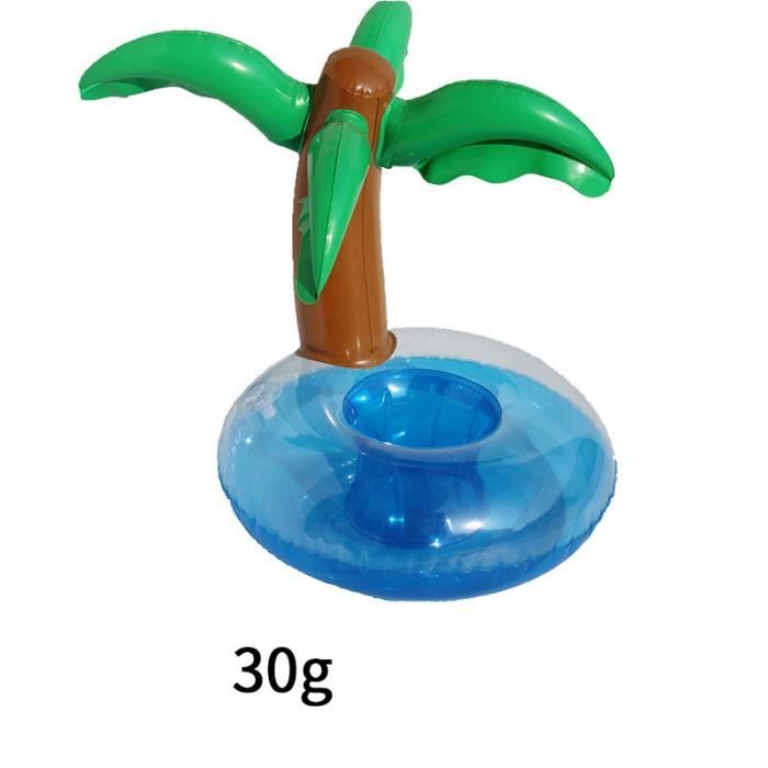 Porte-gobelets gonflables, lot de 15 flotteurs pour boissons avec supports gonflables pour dessous de verre en forme de flamant rose pour fête de piscine (15 pièces Flamingo