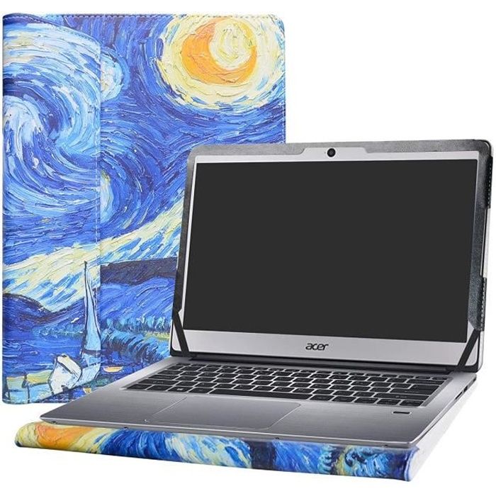 Housse De Protection Alapmk Pour Lenovo ThinkPad 12.5" (A275, A285, X240 à X280) - Cuir PU, Microfibre Intérieure