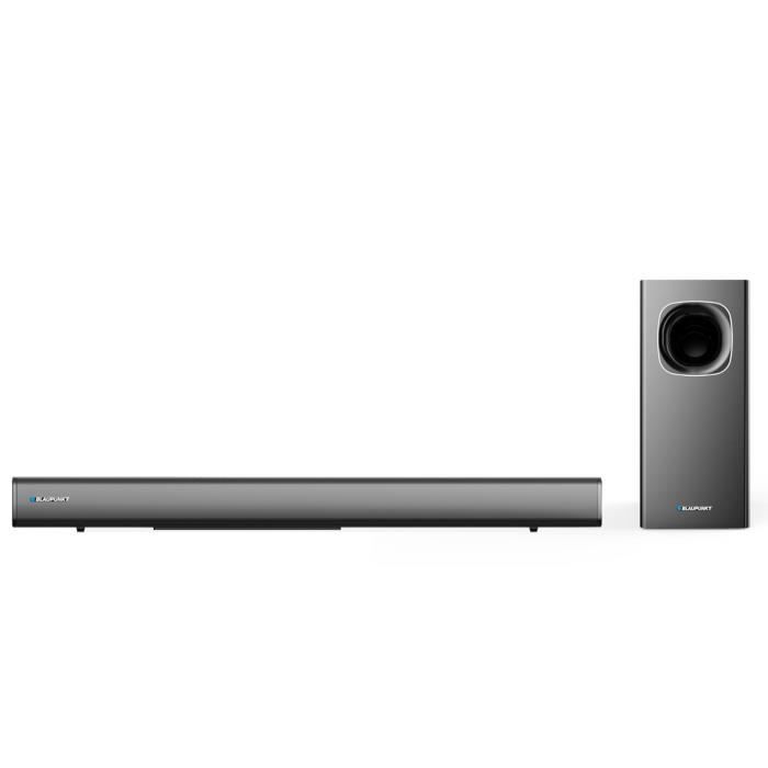 Barre de son Bluetooth 2.1 USB AUX HDMI (ARC) 2x40W + 80W RMS Equalizer Amplificateur numérique avec DSP Blaupunkt