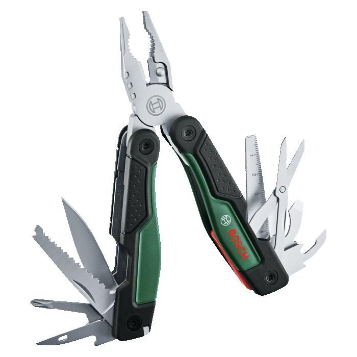 Bosch Outil multifonctions 16 en 1 acier inox fonction verrouillage Softgrip 16 fonctions - vue 2