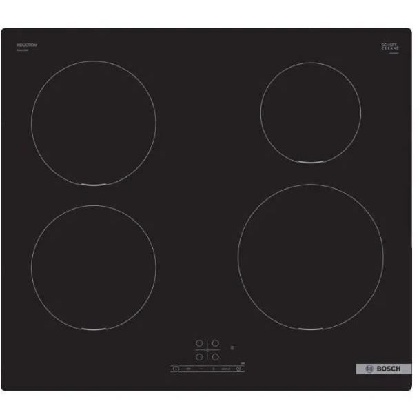 Table induction BOSCH - 4 foyers - L: 592 mm x P: 522 mm - PUE611BB5E -  Cdiscount Electroménager