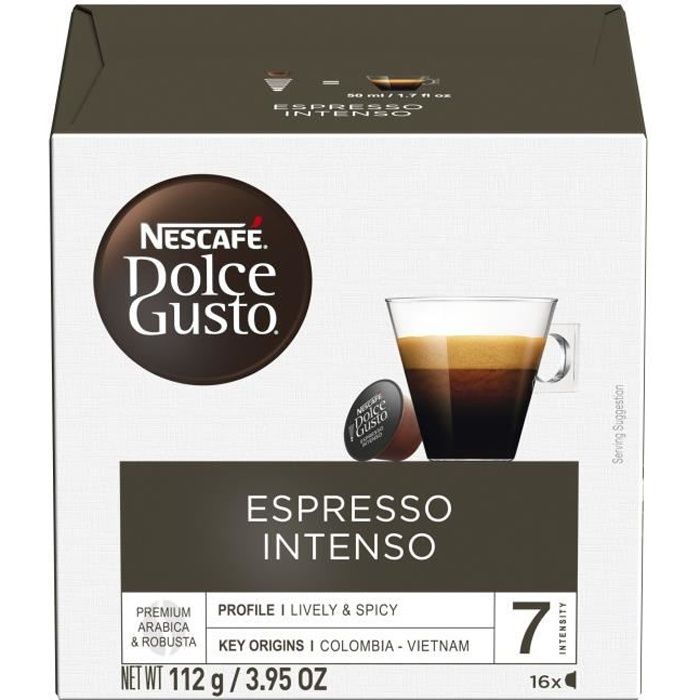 NESTLE Dolce Gusto Espresso Intenso Extra Crema 112 g