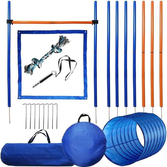 Pet Dog Agility Equipment Set Kit Obstacle Training Kit Dog Agility