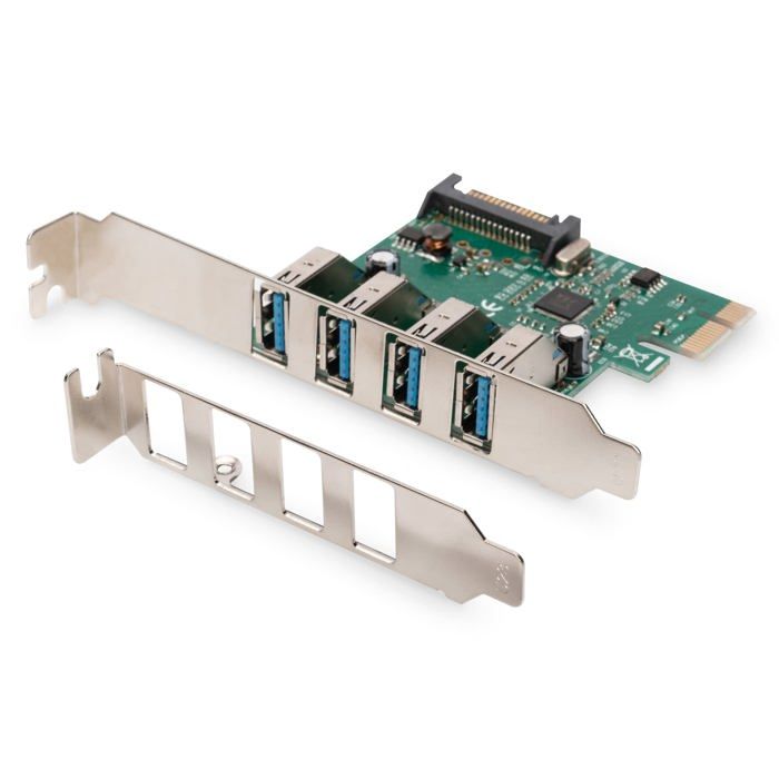 Carte PCI Express Digitus DS-30221-1 – 4 Ports USB 3.0, 5000 Mbit/s - vue 5