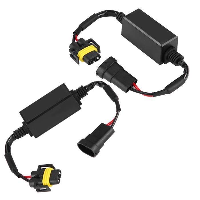 Décodeurs LED Anti-Scintillement T10 - Lot De 2, Pour Phares Et Antibrouillards - Résolve Les Erreurs Sur Tableau De Bord