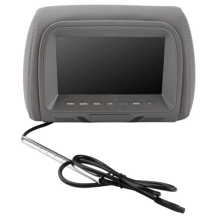 Moniteur Vidéo MP5 Télécommande Double Canal 12V 2 écrans Appui