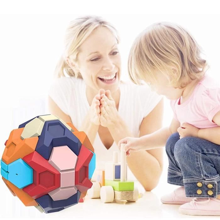 Livre De Géométrie 3D Éducatif Avec Corde à Tirer - Apprentissage Volume Et Surfaces - Pour Enfants 5-12 Ans