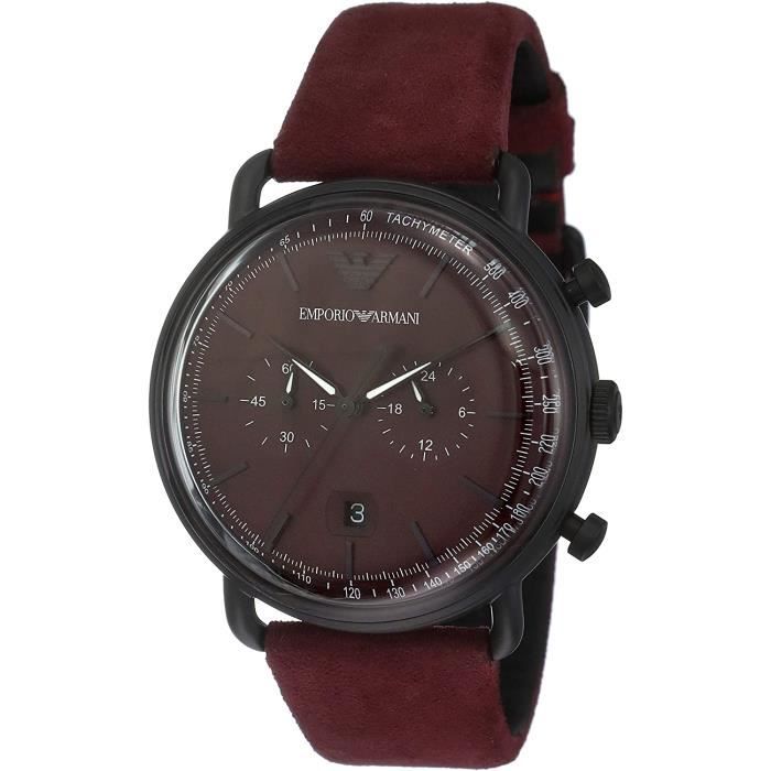 Ar11265 Emporio Armani AR11265 Montre chronographe pour homme en acier ...