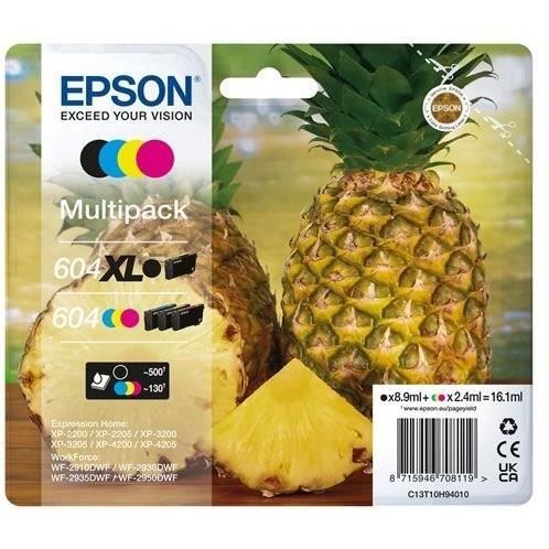 Cartouche imprimante - EPSON - 604XL 603XL Starfish C13T10H94010 - Cyan magenta jaune noir - Pack de 4 - XL 161ml
