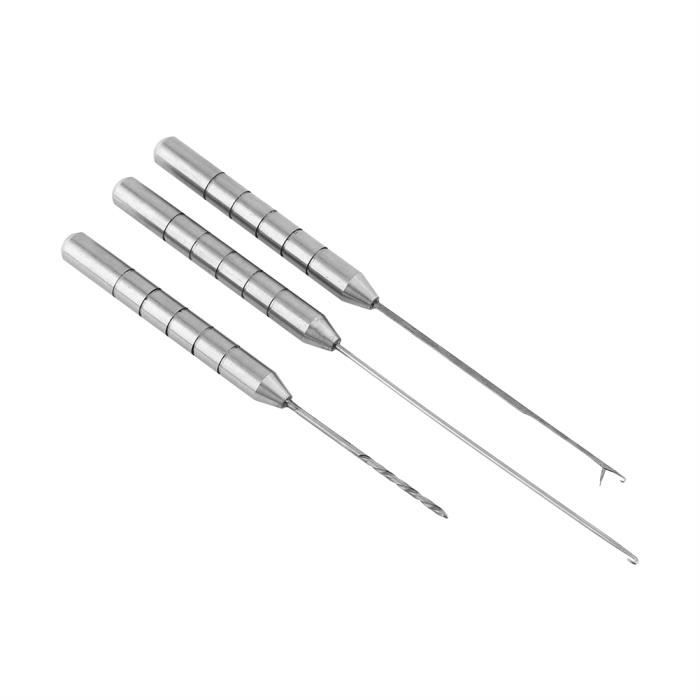 Set D'outils Pour Boilies Carpe - Aiguilles, Perceuse, Accessoires - Neuf