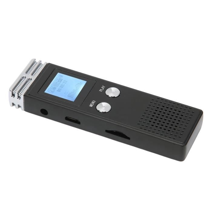 LetCart Mini Enregistreur Vocal USB – Dictaphone Numérique Clé USB 2.0 Ultra-Discret Pour Cours, Réunions, Interviews